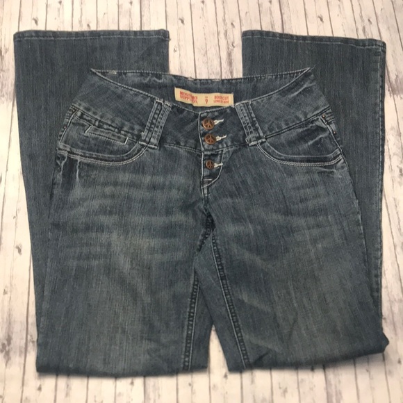 Mossimo Supply Co. Bootcut Low Rise Jeans - Picture 1 of 4